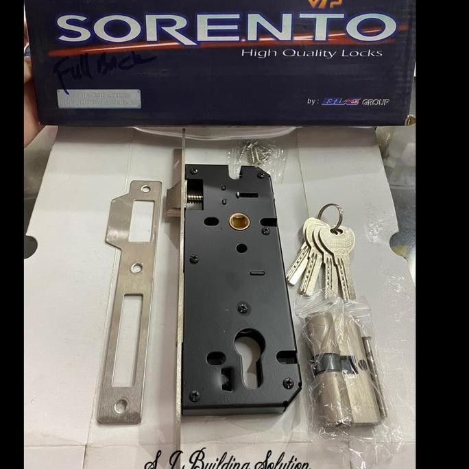 Body Kunci Pintu Rumah Lidah Dalam Sorento Stainless Steel