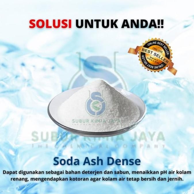 

Soda Ash Dense / Abu Soda / Natrium Karbonat / Na2CO3 / 1 zak / 50 kg