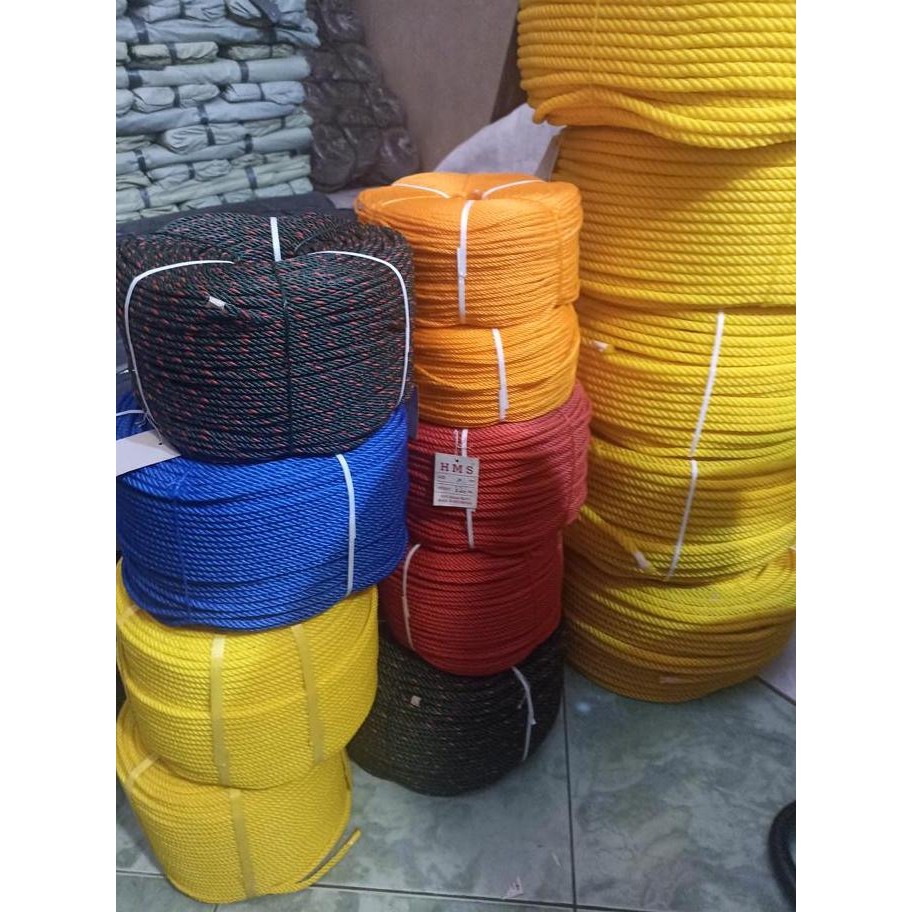 

Tali Tambang Plastik 8mm Per Roll - Tambang plastik 8 mm PerRoll