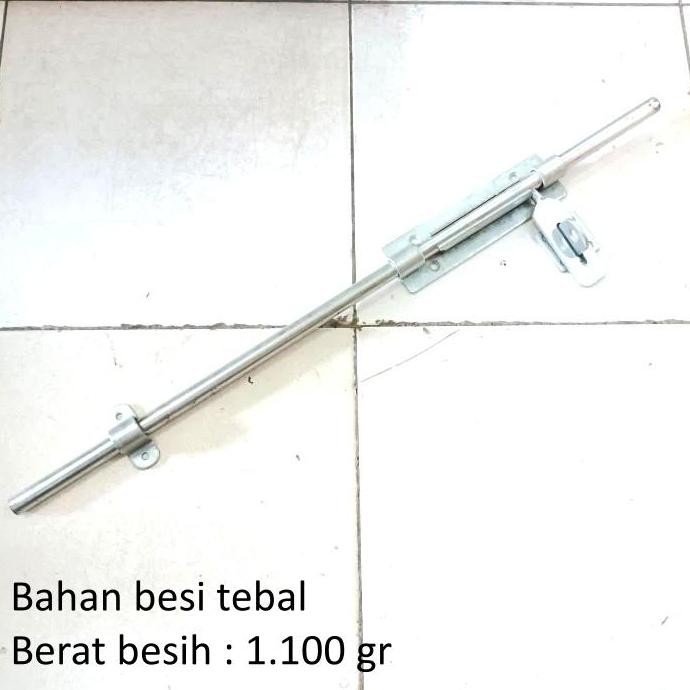 Slot Pintu Henderson Panjang 60 Cm - Grendel Selot Pintu Besi 60Cm
