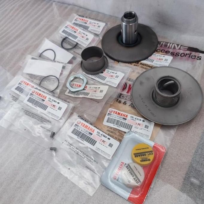 PULLY SET ASSY BELAKANG MIO SPORTY SMILE ORINAL ORI YAMAHA