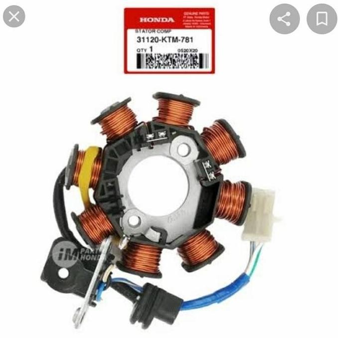 ready spul assy supra x 125 f1 lama, batman ori ahm