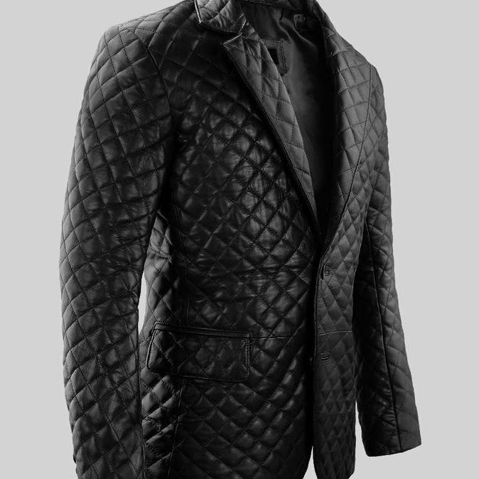 ready jas kulit pria asli kulit Garut blazer kulit pria jas kulit pria baru