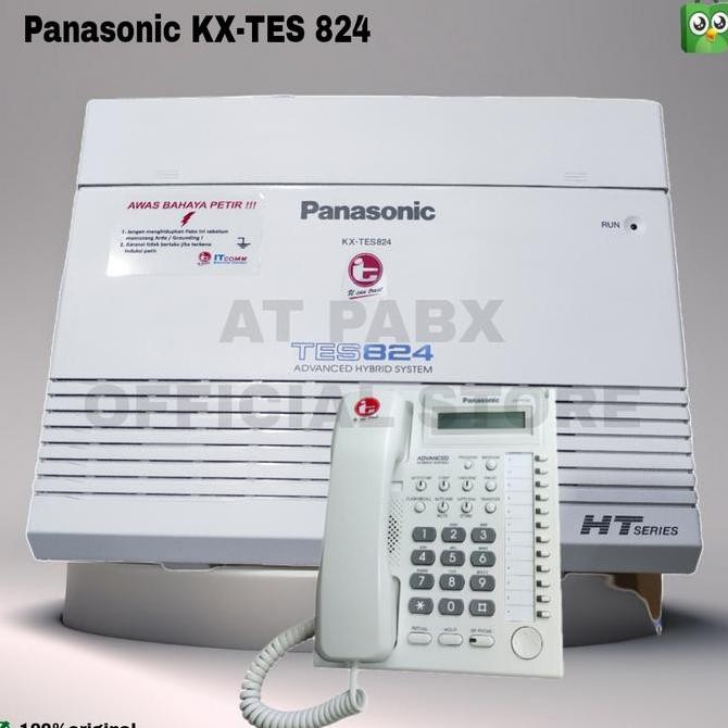 NEW PABX Panasonic KX-TES824/KX-TEM824 3 line 8 EXT+KT-T7730
