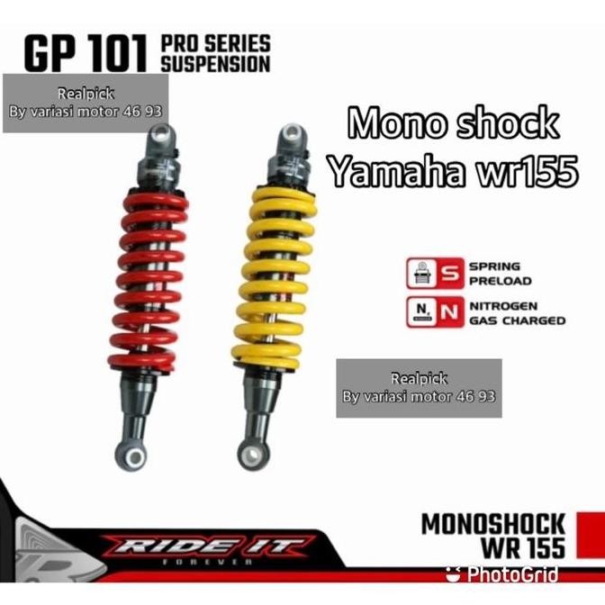 shockbreaker yamaha wr155 shock wr155 mono shock wr155 orinal ride it