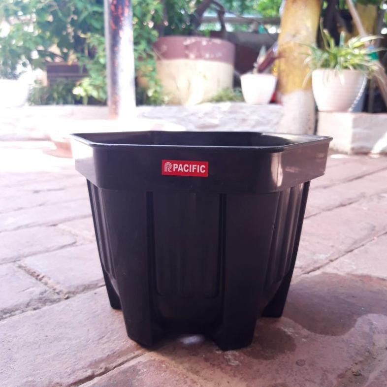 Pot Pacific Segi Enam 17 Hexa Hitam/ Pot Hexa 17 Terlaris