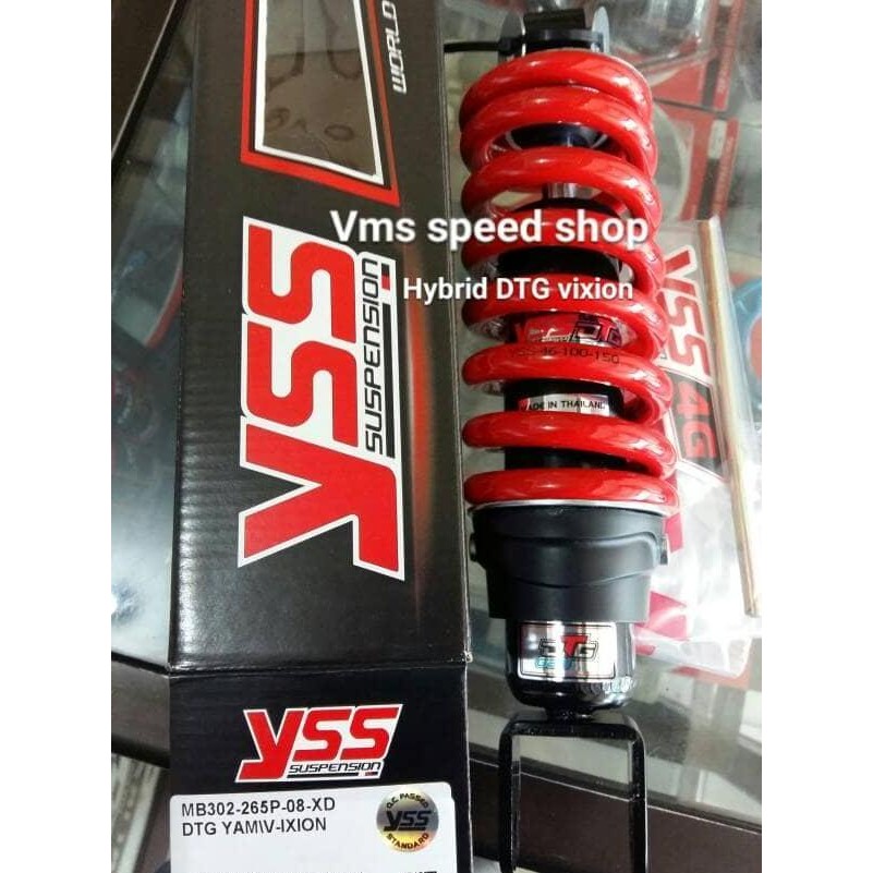 shock YSS DTG new vixion nvl nva vixion r/ monoshock yss vixion 265mm