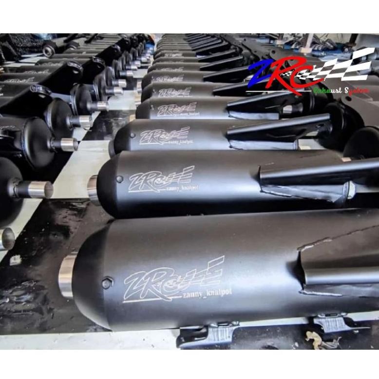 Premium KNALPOT ZRC MIO/AEROX/NMAX/BEAT/VARIO/SCOOPY/GENIO/PCX/ADV By ZRC