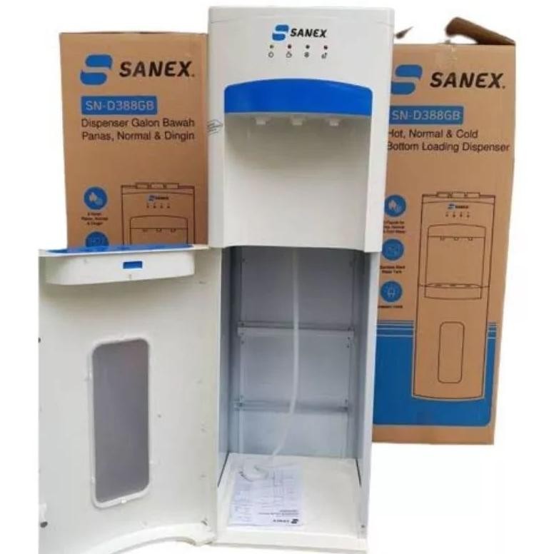 NEW Dispenser SANEX Galon Bawah Panas, Normal & Dingin [terbaik][terlaris]