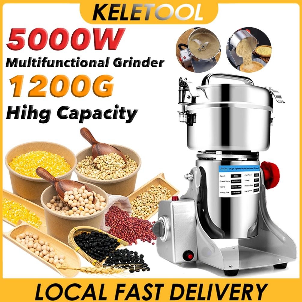 NEW Giling Tepung Beras Giling Grinder Listrik Penggiling Tepung Mesin Giling Bumbu Rempah Menggilin