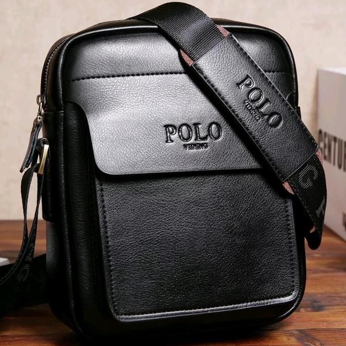 [ ASTORE ] Tas selempang polo kulit pria import ori premium tas slempang polo ori