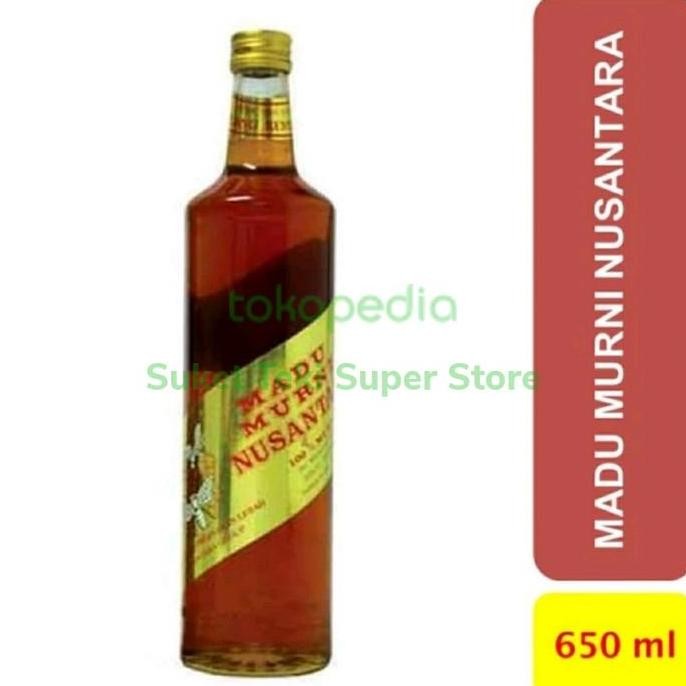 

[ MDstore ] Madu Murni Nusantara 650 ml Botol Original 650ml