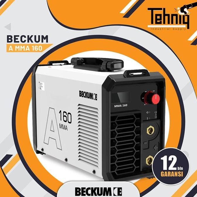 MESIN LAS LISTRIK BECKUM MMA A 160 INVERTER WELDING / MESIN LAS BECKUM