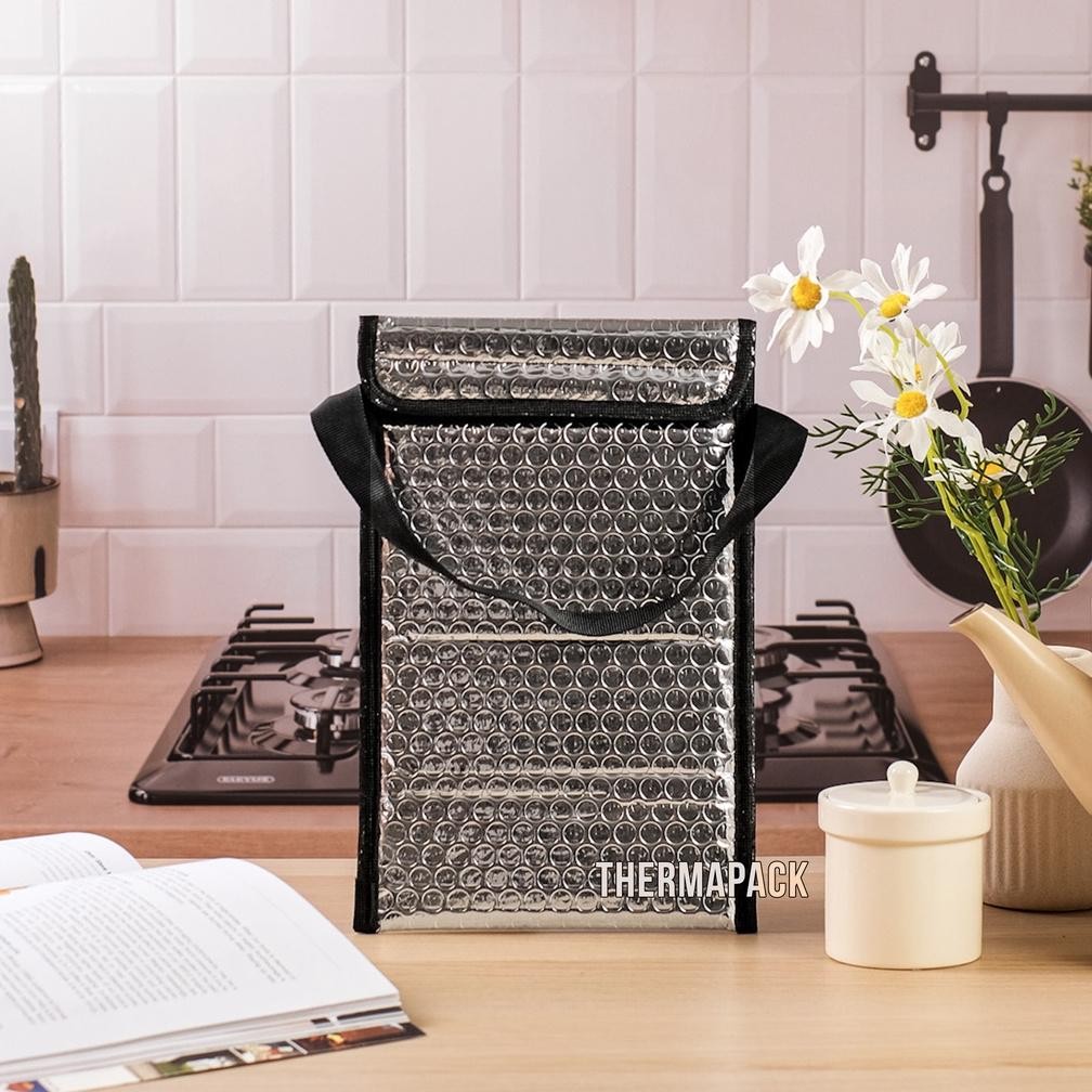 

ThermaPack Insulated Handle Mailers | Aluminium Foil Amplop - Size M (10 Pc)