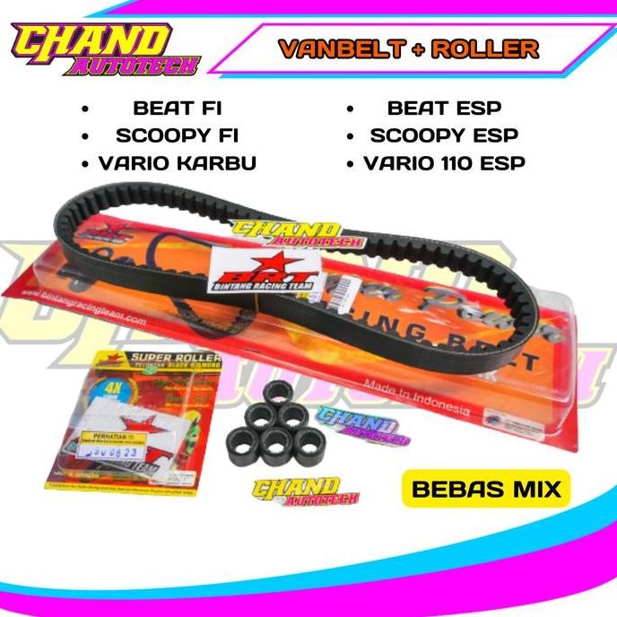// Vbelt Brt Beat Fi Esp Vanbelt Brt Set Dan Super Roller Beat Fi Beat Esp Vario 110 Fi Vario 110 Es