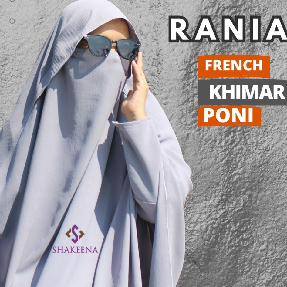 French Khimar Poni Jumbo Adem Long Frenchkhimar Poni Long Fk Syari
