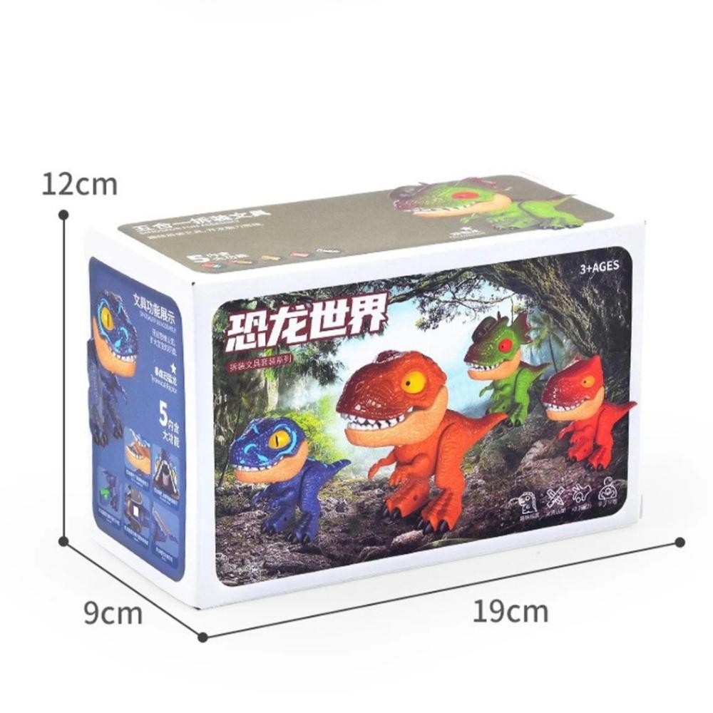 

Iq45 [Planet] Perlengkapan Sekolah Tempat Kotak Pensil Dino & Pesawat Multifungsi - Dino & Plane Stationery Iq45