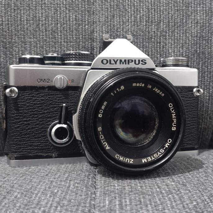 PROMO Olympus OM2n SLR Kamera Analog Bonus Lensa Zuiko 50mm 1.8