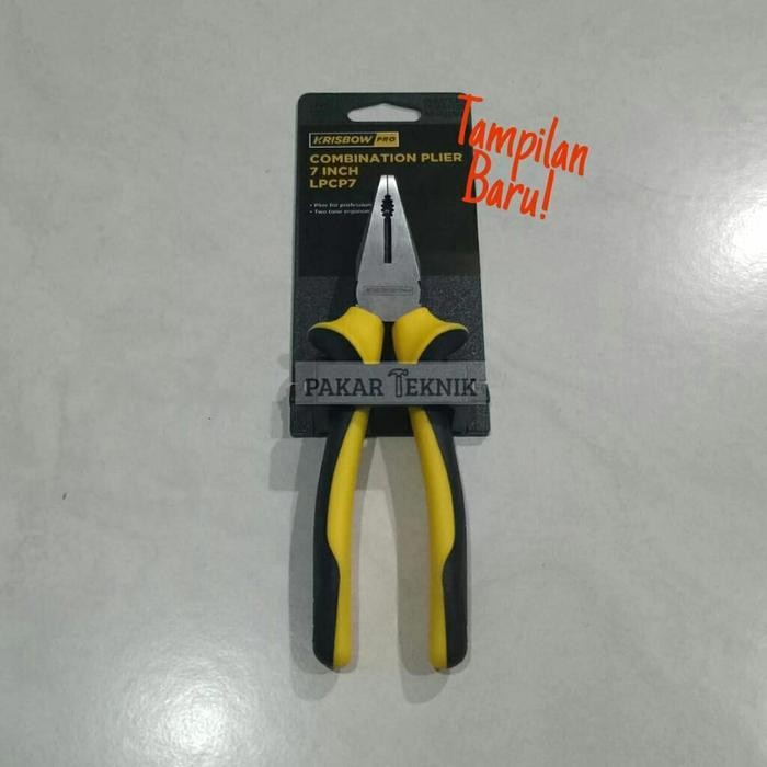 Tang Kombinasi 7" Taiwan / Combination Plier 7 Inch Krisbow Original Dan Terpercaya