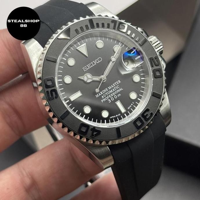 Seiko YachtMaster Silver NH35