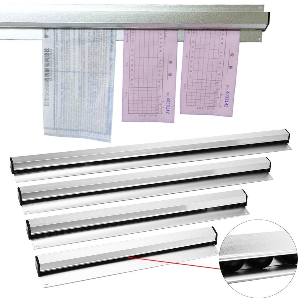

Premium 45/60/90cm Bill Holder Restaurant Aluminum Penjepit Bill Penjepit Bon Nota Kertas Tab Grabber High Quality