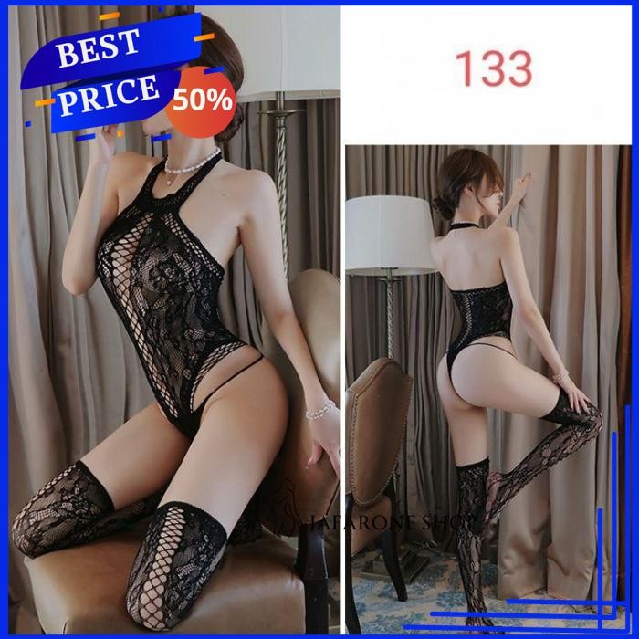 PAKAIAN DALAM WANITA   SEXY PAKAIAN LINGERIE BODY STOCKING JAFARONE SHOP