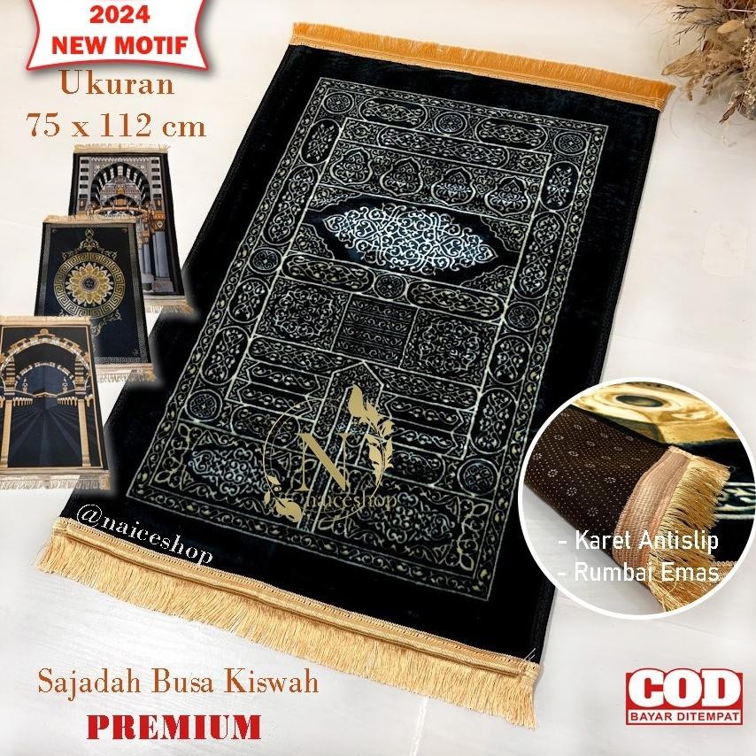 Sajadah Tebal Empuk Kiswah Sajadah Busa Turki Premium