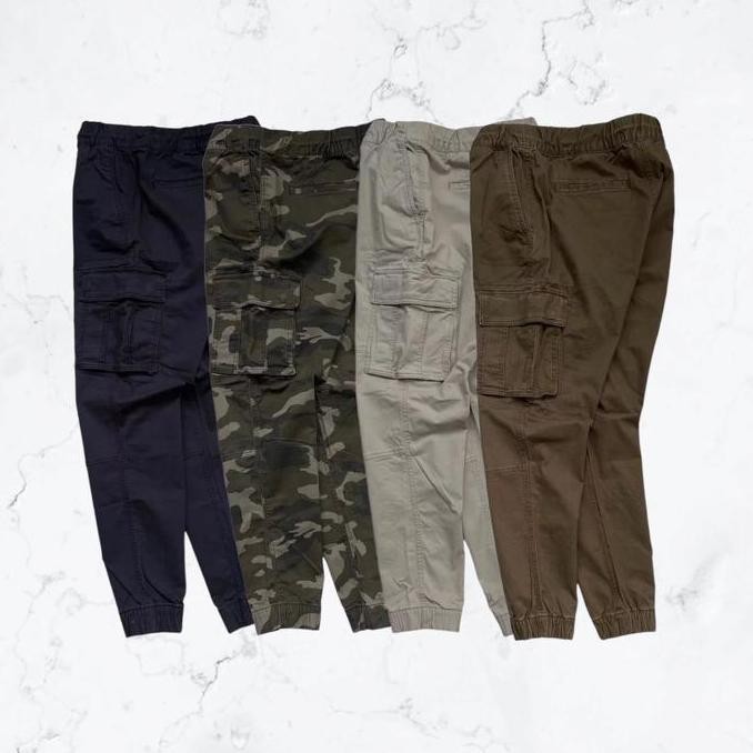 celana panjang cargo old navy original jogger pants camo loreng KS