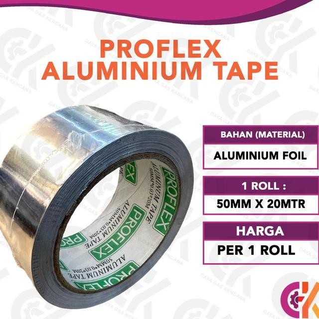 

Duct Tape Aluminium Proflex Ductape Lakban Aluminium Foil
