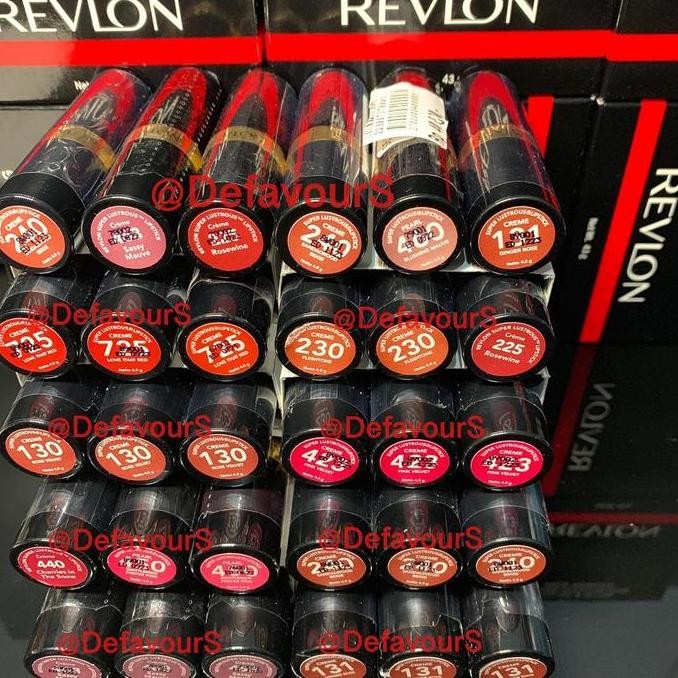 Revlon Super Lustrous Lipstick ORI 4.2gr Revlon