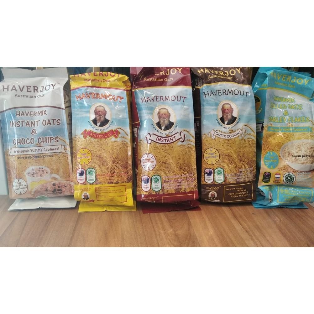 

Haverjoy Rolled Instan Oat 1000 gram Havermix Havermut