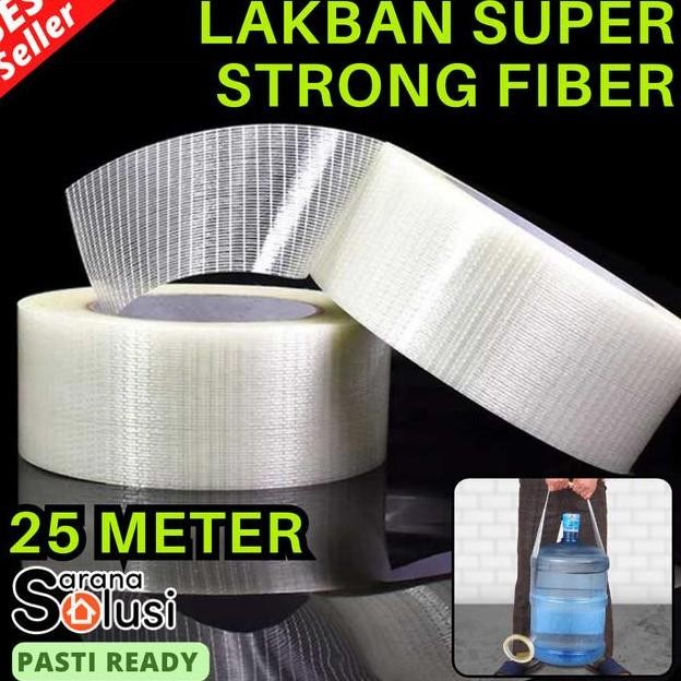 

Lakban Strong Grid Fiber Tape Untuk Paing Berat