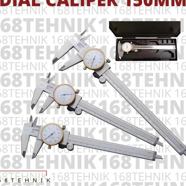 

Dial Caliper 6 Inch Vernier Caliper Dial 150Mm Smat 6 Jangka Sorong 0150Mm Smat Jarum 150Mm Jangka Sorong Analog 150Mm Dial Caliper 150Mm