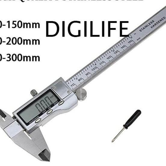 

Dital Caliper 300Mm 12 Inch Jangka Sorong Stainless 300 Mm Smat