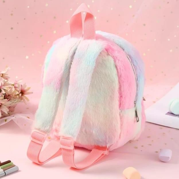 

Diskon Tas Ransel Unicorn Sekolah Bulu Plush Backpack Anak Lucu Cewek Pergi
