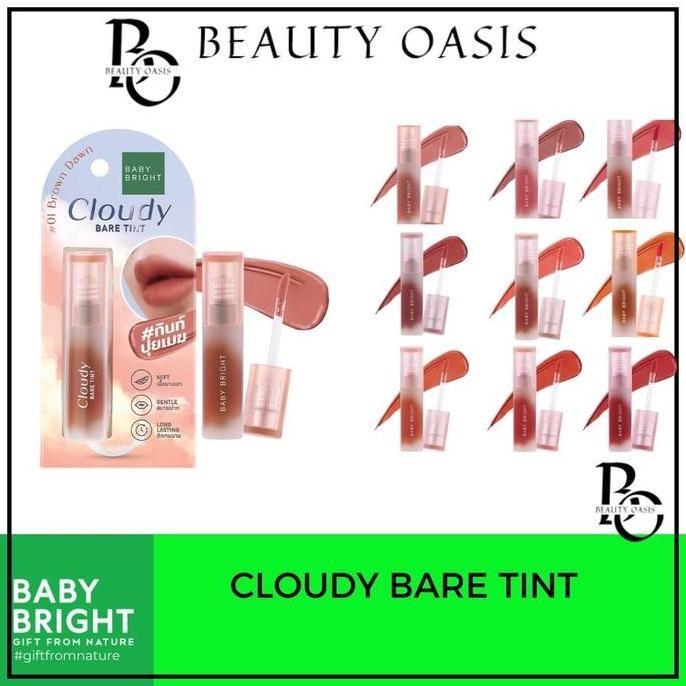 BABY BRIGHT CLOUDY BARE LIP TINT/ LIP TINT BABY BRIGHT
