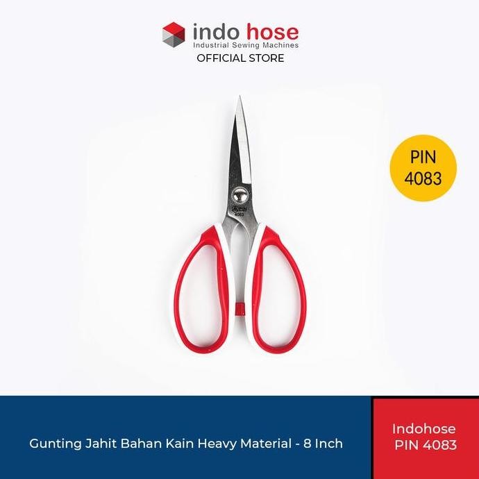 

Indohose Pin 4083 Gunting Jahit Bahan Kain Heavy Material - 8 Inch