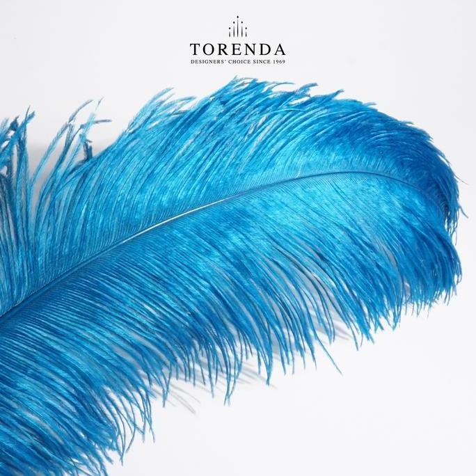 Torenda Feathers Payet Bulu Ostrich / Swan / Bulu Kasuari Tangkai - Varian warna 1 / PCS