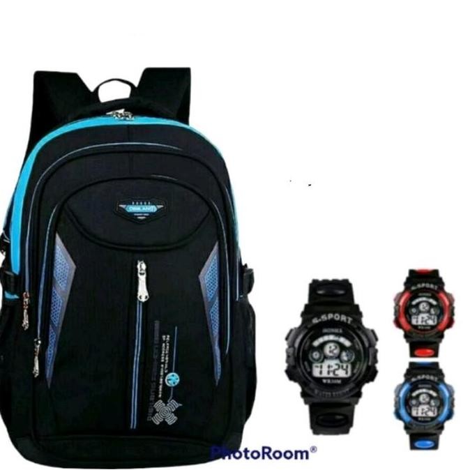

Terjangkau Tas Ransel Anak Sd Smp Tas Sekolah Free Jam Tangan Tas Punggung