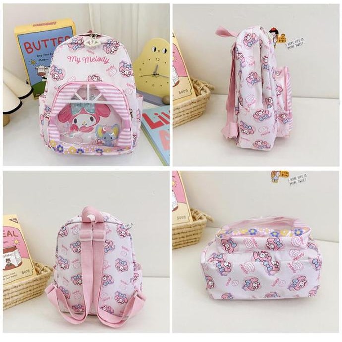 

Miliki Tas Ransel Anak Sekolah Sd Tk Lucu Kuromi Melody Cinnamoroll