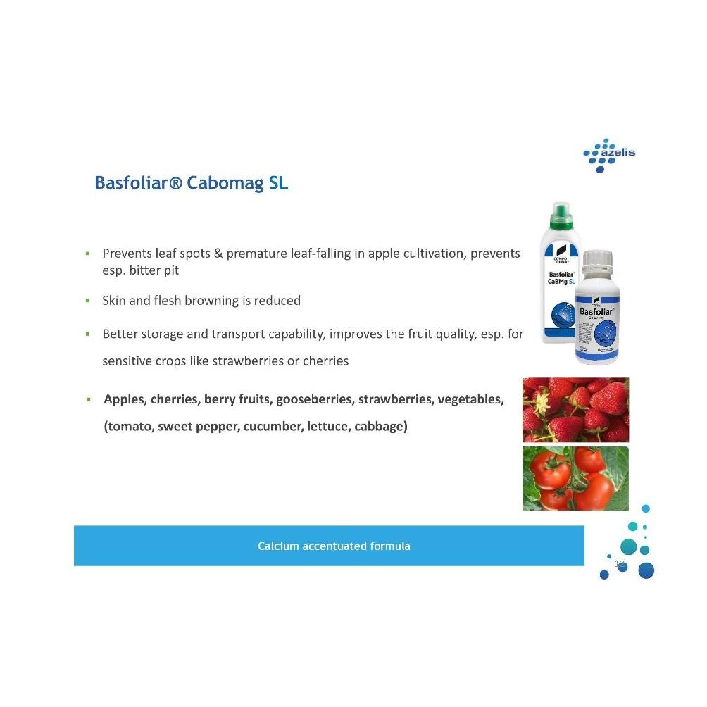 Eelic Basfoliar Cabomag Pupuk Cair Kalsium Nitrat Origin Jerman Io-98