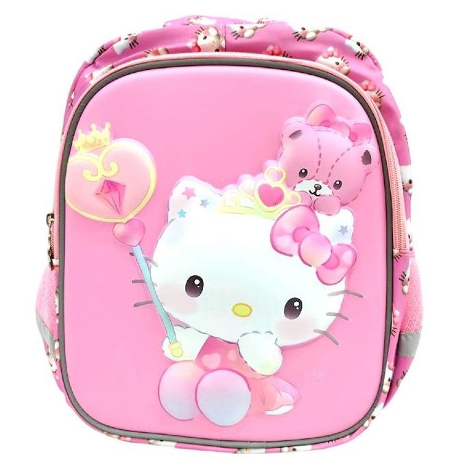 

Spesial Tas Anak Hello Kitty Ransel Sekolah Tk Waterproof - Ukuran 34Cm - Fashion