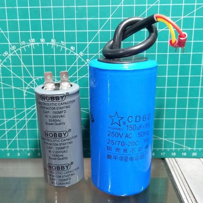 TERMURAH - Kapasitor / Capasitor (150uf - 250v ac)
