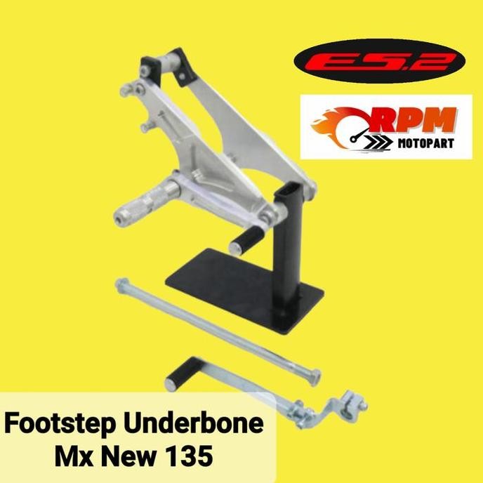 Footstep Underbone Es2 Es.2 Mx King Mx New 135 Original Es2 Racing