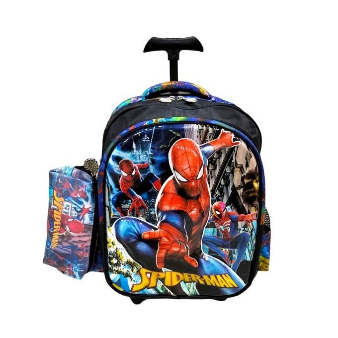 

Spesial Ransel Trolly Reboner 31487 Tas Sekolah Anak Paud/ Tk Karakter Spiderman Fashion