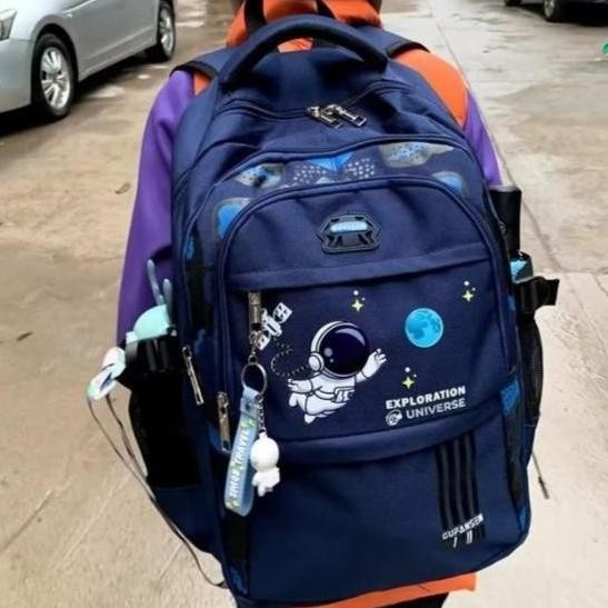 

Terjangkau Tas Sekolah Anak Cewe Cowo Desain Astronot Ransel Murah Obral