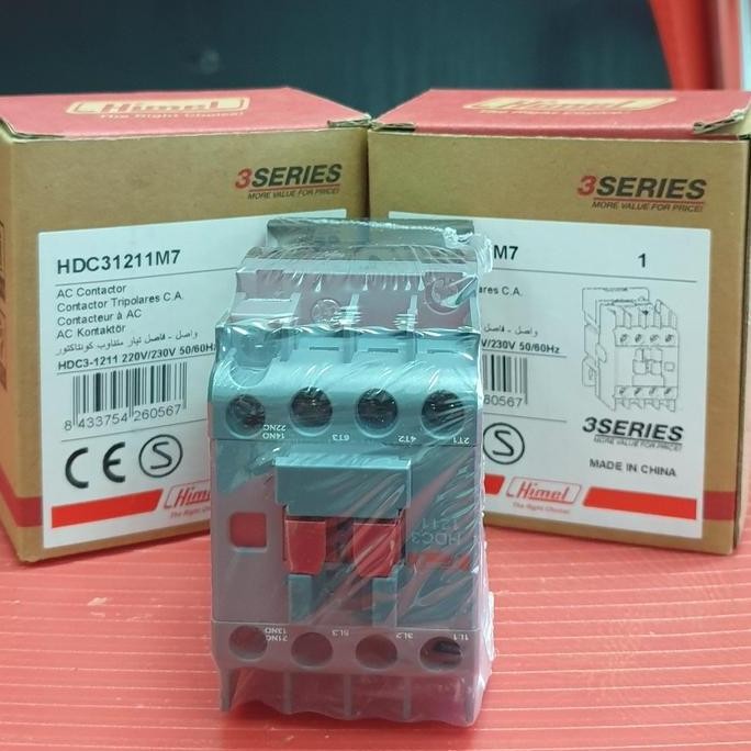 NEW HIMEL Magnetic Contactor HDC3-12 12A Coil 220VAC HDC31211M7