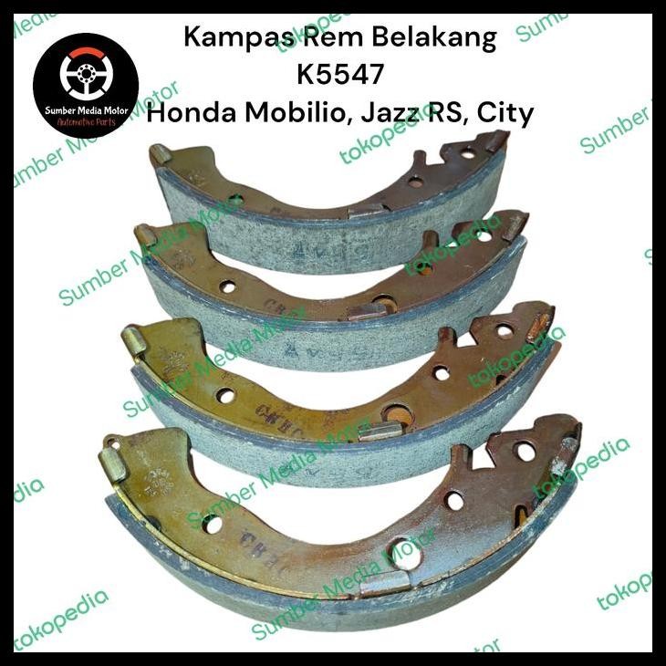 GRATIS ONGKIR MK KASHIYAMA KAMPAS REM BELAKANG K5547 HONDA MOBILIO, HONDA JAZZ RS, HONDA CITY 