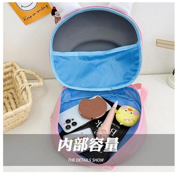 

Miliki Oslo - Tas Cangkang Keras/Tas Telur Anak Paud Tk Kuromi Baru Ransel Kecil Anak Perempuan Kartun Ransel Anak Tk 3D Import Anti Air