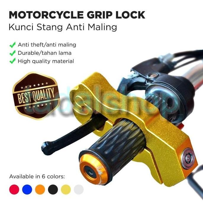 Griplock Kunci Stang Rem Tangan Motor/Kunci Rem Tangan Premium Quality